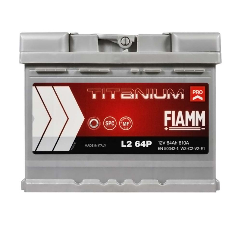Акумулятор Fiamm Titanium PRO 64Ah 610A R+ (7905150/L2 64P)