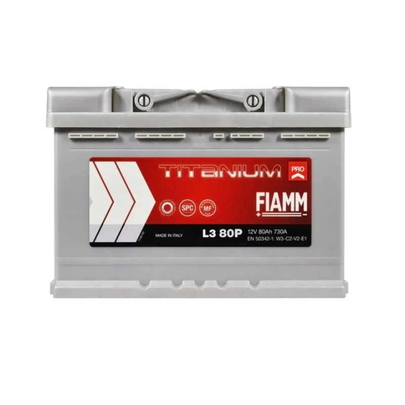 Акумулятор Fiamm Titanium PRO 80Ah 730A R+ (7905157/L3 80P)