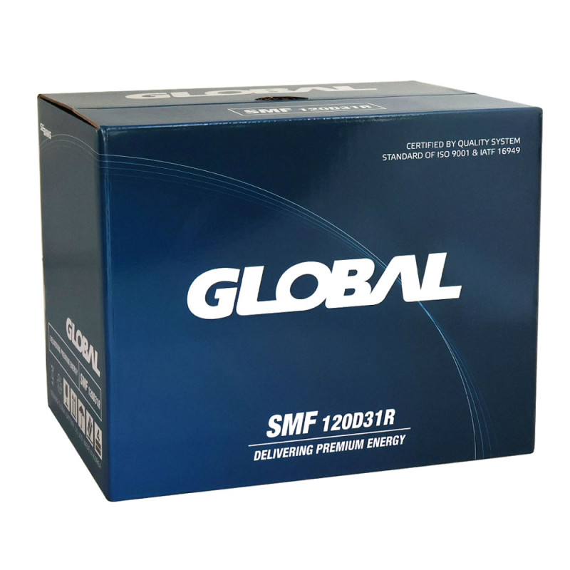 Автомобільний акумулятор GLOBAL 95Ah 790A L+ (Asia) 120D31R