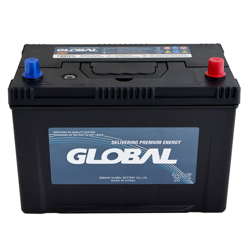 Акумулятор GLOBAL 100Ah 850A R+ (Asia) (Sebang)