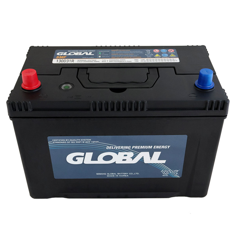 Акумулятор GLOBAL 100Ah 850A R+ (Asia) (Sebang)