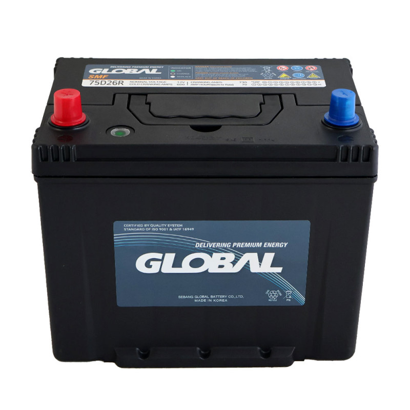 Автомобільний акумулятор GLOBAL 70Ah 600A L+ (Asia)