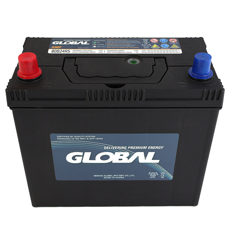 Автомобільний акумулятор GLOBAL 55Ah 520A L+ (Asia)