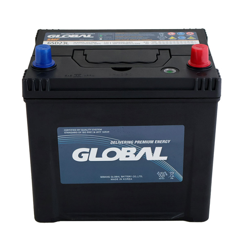 Автомобільний акумулятор GLOBAL 60Ah 500A R+ (Asia)
