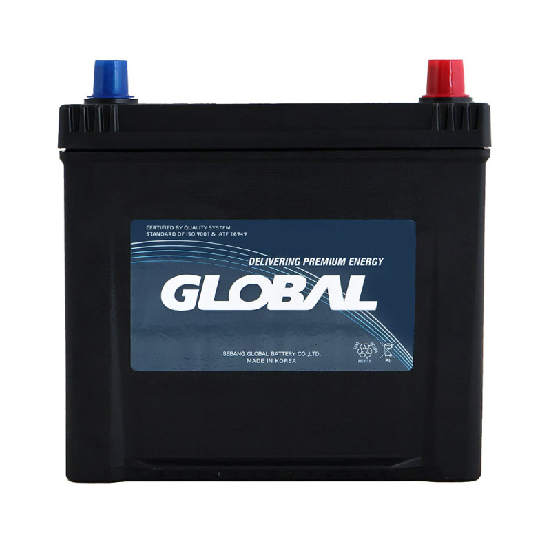 Автомобільний акумулятор GLOBAL 60Ah 500A R+ (Asia)