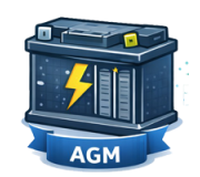 AGM акумулятори (для систем Start-Stop та глибоких розрядів)