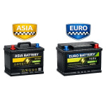 Європа проти Азії: як не переплутати типорозміри корпусу АКБ (Euro та Asia)