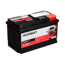 Rombat Black 80Ah 800A R+ AGM
