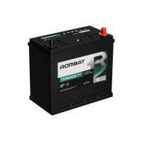 Rombat Tornada 50Ah 360A R+ (Asia тонкі/товсті клеми) Honda