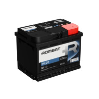 Rombat Pilot 60Ah 510A R+