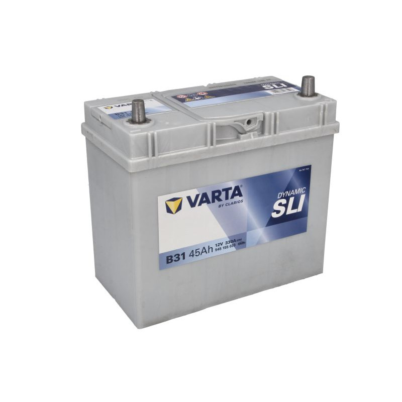 Акумулятор Varta B31 Blue Dynamic 45Ah 330A R+ (Asia, тонкі клеми) (545 155 033)