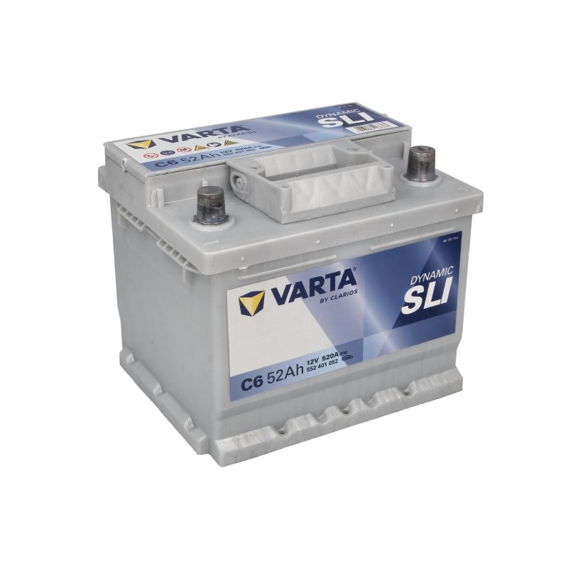 Акумулятор Varta C30 Silver Dynamic 54Ah 530A R+ (554 400 053)