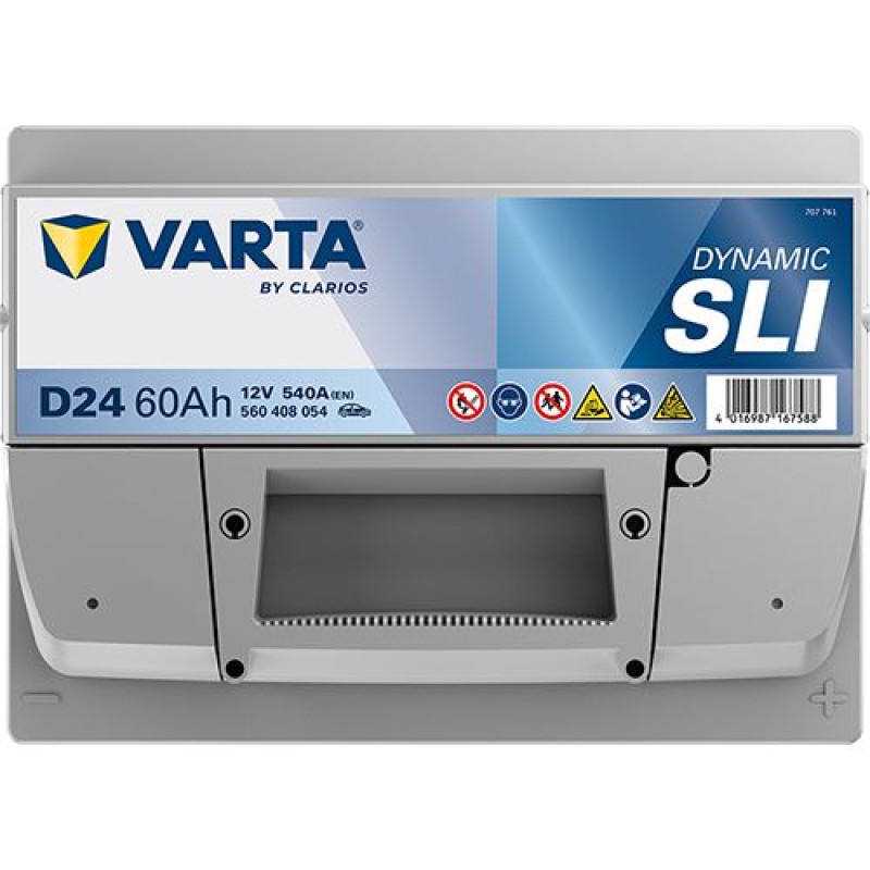 Акумулятор Varta D24 Blue Dynamic 60Ah 540A R+ (560 408 054)