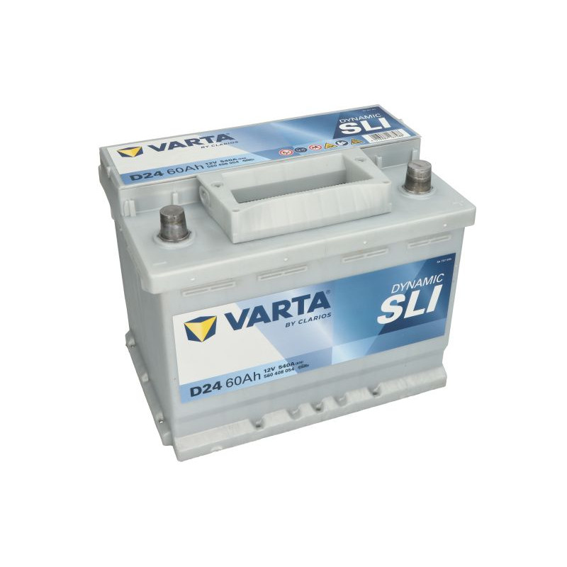 Акумулятор Varta D24 Blue Dynamic 60Ah 540A R+ (560 408 054)
