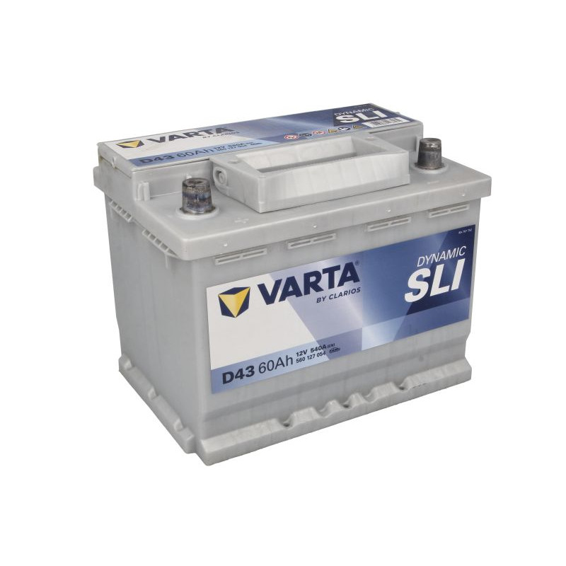 Акумулятор Varta D43 Blue Dynamic 60Ah 540A L+ (560 127 054)