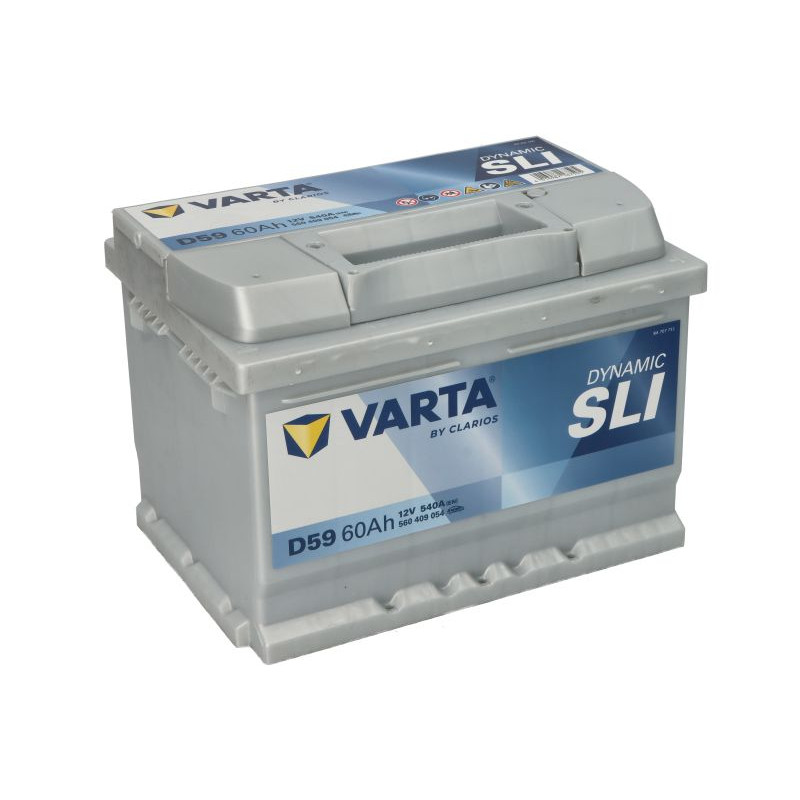 Акумулятор Varta D59 Blue Dynamic 60Ah 540A R+ (560 409 054)