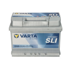 Varta D59 Dynamic SLI 60Ah 540A R+ (низький)