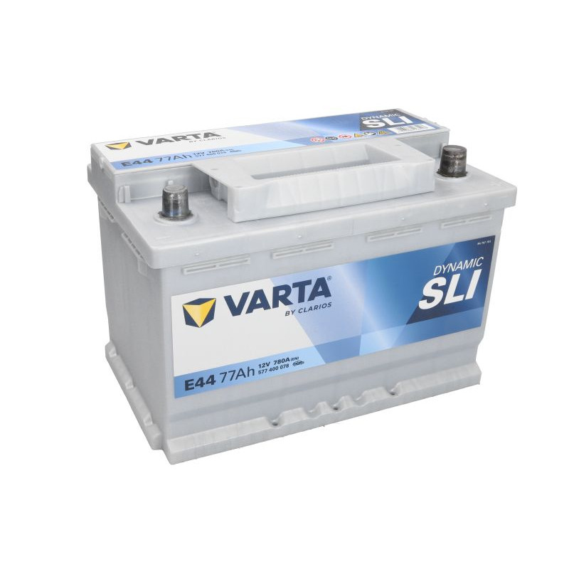 Акумулятор Varta E44 Silver Dynamic 77Ah 780A R+ (577 400 078)