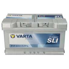 Varta F17 Dynamic SLI 80Ah 740A R+ (низький)