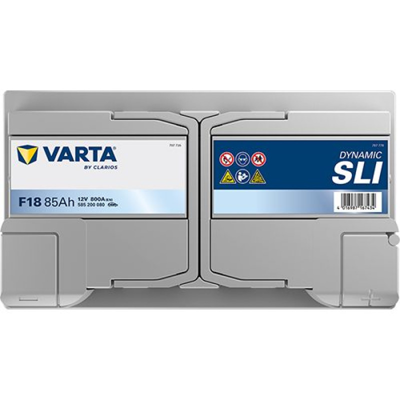 Акумулятор Varta F18 Silver Dynamic 85Ah 800A R+ (585 200 080)