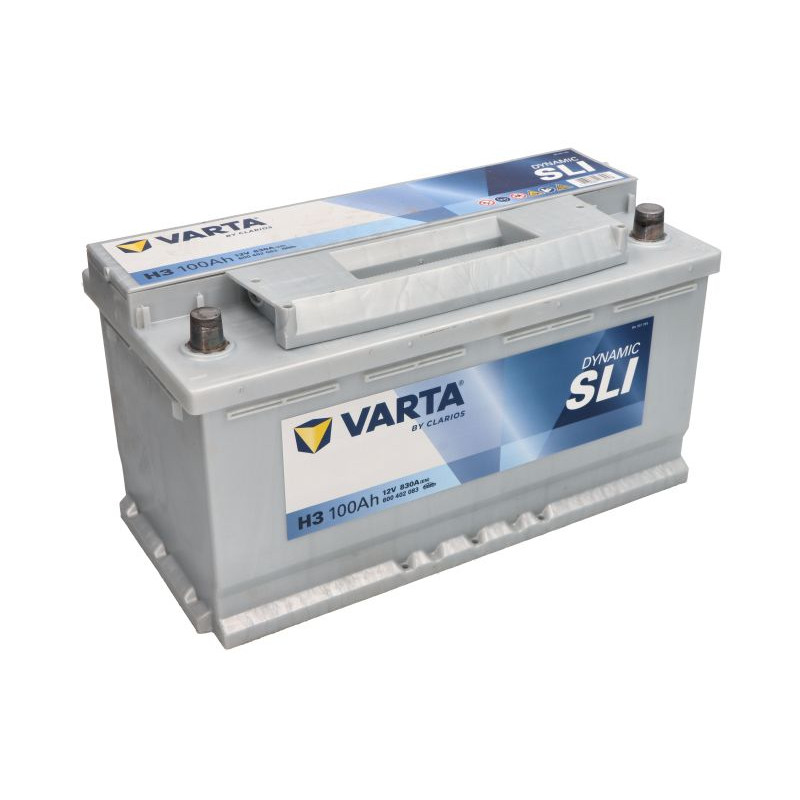 Акумулятор Varta H3 Silver Dynamic 100Ah 830A R+ (600 402 083)