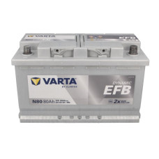 Varta N80 Blue Dynamic 80Ah 800A R+ EFB