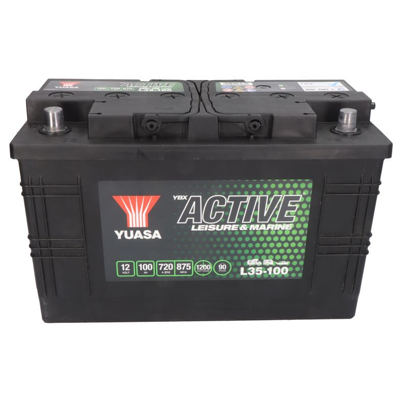 Човновий акумулятор Yuasa Marine L36-100 100Ah 900A R+ 600 Wh