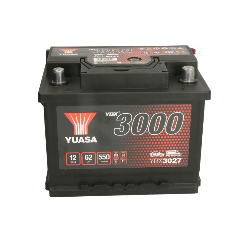 Акумулятор Yuasa Black 62Ah 550A R+ (L2)
