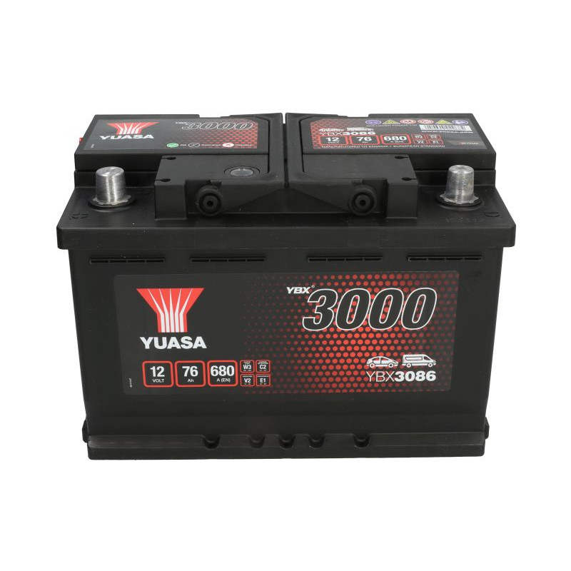 Акумулятор Yuasa Black 76Ah 680A L+ (L3)